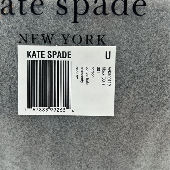 Kate Spade Carson Convertible Crossbody Black - Picture 12 of 16